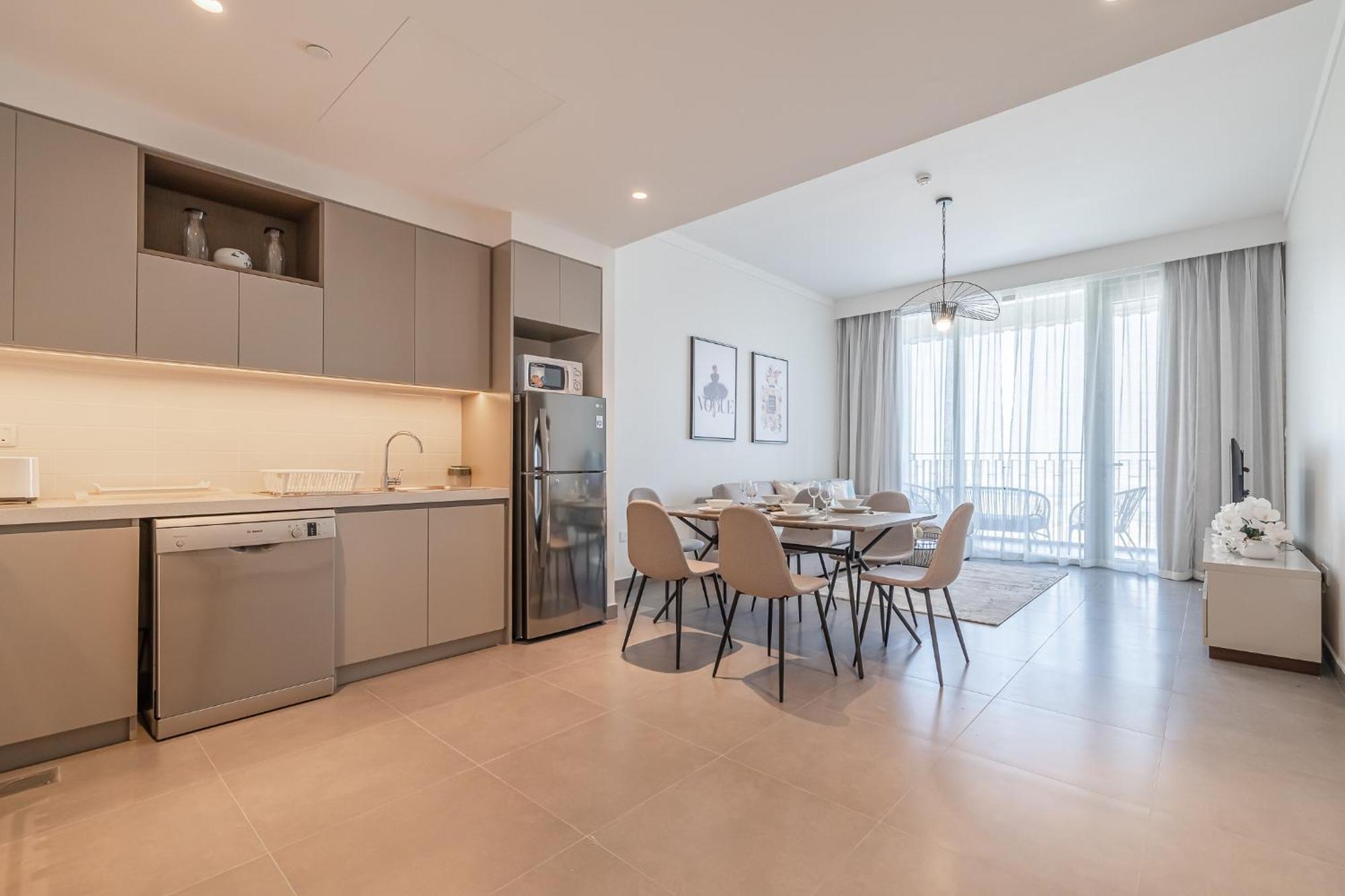 Spacious 2Bdr In Creek Harbor With City View Dubai Eksteriør billede